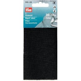 Prym Cotton Repair Sheet - 30 x 10cm Black