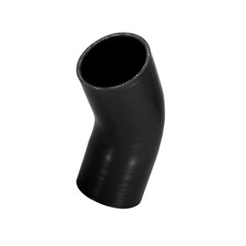 INFINAUTO 76mm 3" ID 45 Degree Elbow Silicone Reducer Hose Silicone Hose Coupler Intercooler Tube Black for Car Intercooler Intake Piping Stylish Design