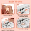 6 Pack Zipper Clips Anti Theft, Double Opening Zipper Lock