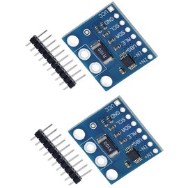Hailege 2pcs INA226 Current Monitoring Sensor I2C IIC Bi-Directional Power Monitoring Sensor Module with Alarm Function