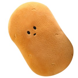 OUKEYI 19.6inch/50cm Potato Plush Pillow, Soft Realistic Potato Stuffed Plushie Toy Funny Food Plush Pillows Gift for Home Decor Party