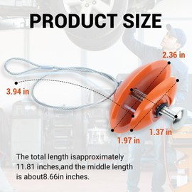2 Pcs Sidewall Tire Repair Kit, Tire Puncture Repair Kit Portable Sidewall Emergency Repairs Tool Compatible with ATV UTV SXS Lawnmower Tractor RZR Talon KRX