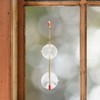 Veemoon Suction Cup Window Mount Hook for Hummingbird Feeder -