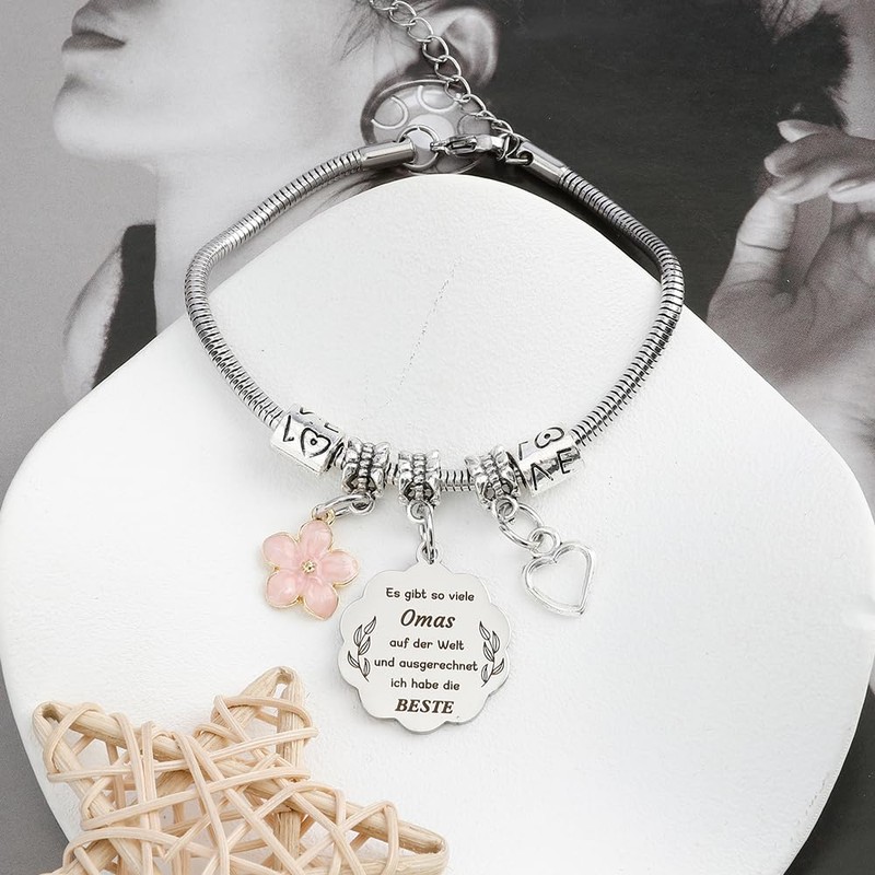 Prrivnix Mother's Day Gift For Grandma Gift Grandma Bracelets Mother's