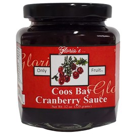 Cranberry Sauce by Gloria's Gourmet: (12 oz. jar) Oregon Made Recipe
