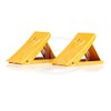 alca Germany Car Wheel Stop Chocks Foldable Stoppers Set 2pcs