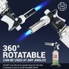 Jo Chef Pro Butane Torch Lighter, Cooking Torch - Refillable