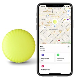 Key Finder Locator,Luggage Tracker,Bluetooth Key Tracker Tag Works with Apple Find My Keys Tracking Device with Replaceable Battery,Item Finder for Keys,Bags,Wallets,Luggage,Kid,Dogs, Cats (Green)