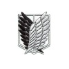 Patchwork Paradise Attack On Titan Wings Of Freedom Black &