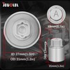 JEUCLEL Type A Wheel Locking Nut Key Compatible with Land