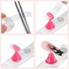 Etercycle Nail Stand Acrylic Nail Art Display Stand Practice Nail