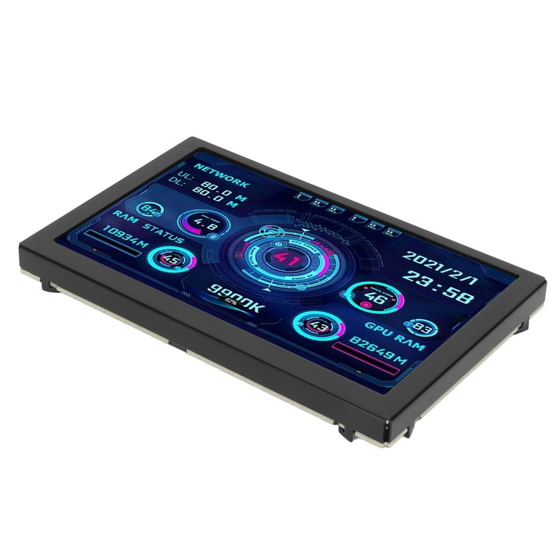 5in IPS USB Mini Screen Computer Temp Monitor PC Sensor