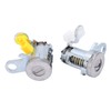 Front Door Lock Cylinder Set 6905135070 Left Right Bonnet Fuel