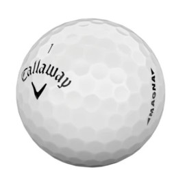 GOLF BALL DIVERS for Callaway Supersoft Magna Recycled Golf Balls, AAA Grade, Value Condition (White, 12 Balls)
