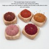 Pin Cushion Kit Cute Pumpkin Shape Pin Cushion Wooden Base