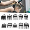 10pcs Haircut Limit Comb Positioning Comb Replacement Guide Comb Set