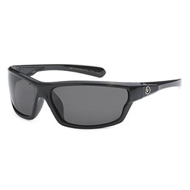 Nitrogen Polarized Sunglasses Mens Sport Running Fishing Golfing Driving Glasses … (BLACK, 1)