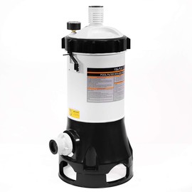 XtremepowerUS Pool Cartridge Filter System Built-in Pump 1,500 GPH for Above Ground Pools with Pressure Gauge