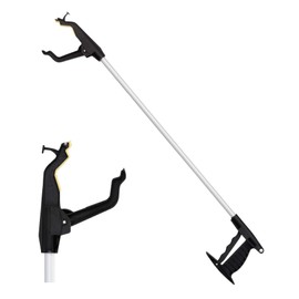 NOVA Medical Products 32” Long Reacher Lightweight Grabber with Wide Gripper, Aluminum, 2.6 Foot