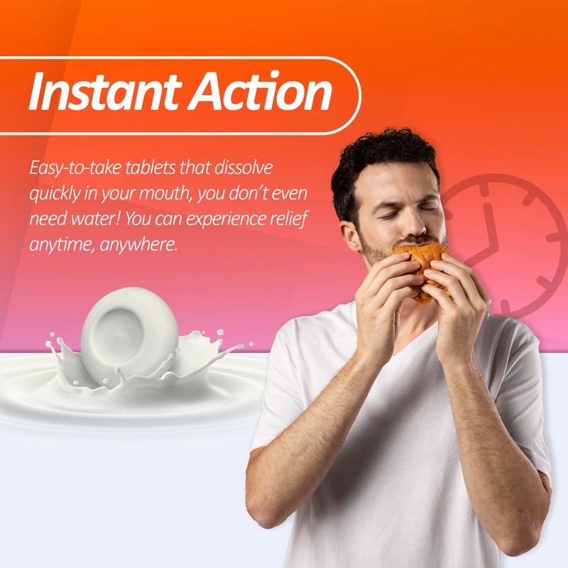 SENSI LATTE SENSI LATTE Lactase Enzyme 120 Tablets No Flavor