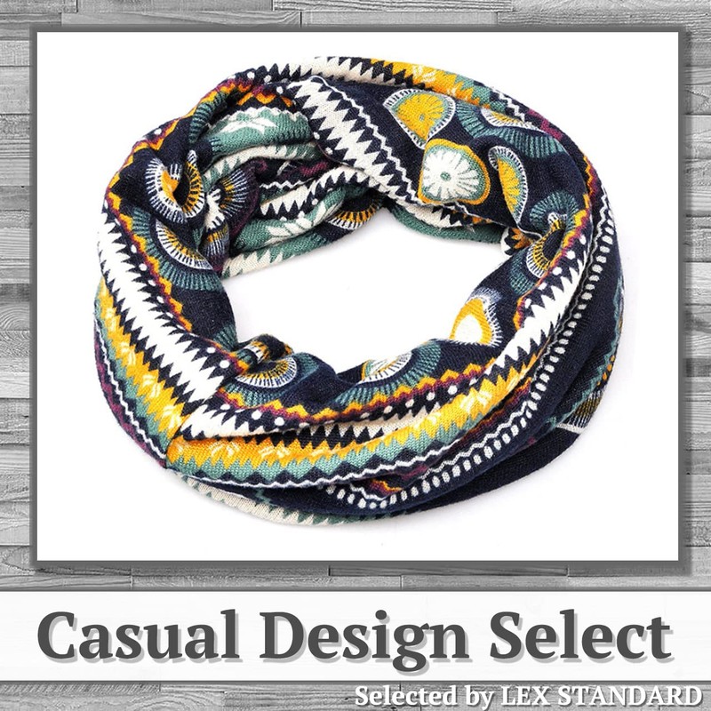 LEX STANDARD CH060 Women's Summer Knit Hat Ethnic Pattern Hat