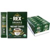 Rex Coffee Organic Fairtrade Decaf Freeze-Dried Instant Sticks – Naturally