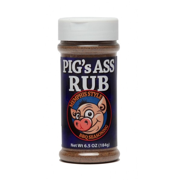 Pig's Ass BBQ Rub Memphis Style Seasoning - 6.5 Oz