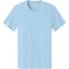 Joe's USA Lightweight Easy Cotton Tee-M-Ice Blue