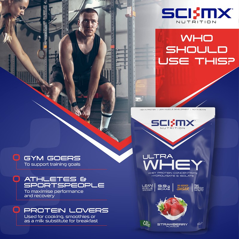 SCI-MX Ultra Whey Protein Muscle Building & Recovery Protein Powder