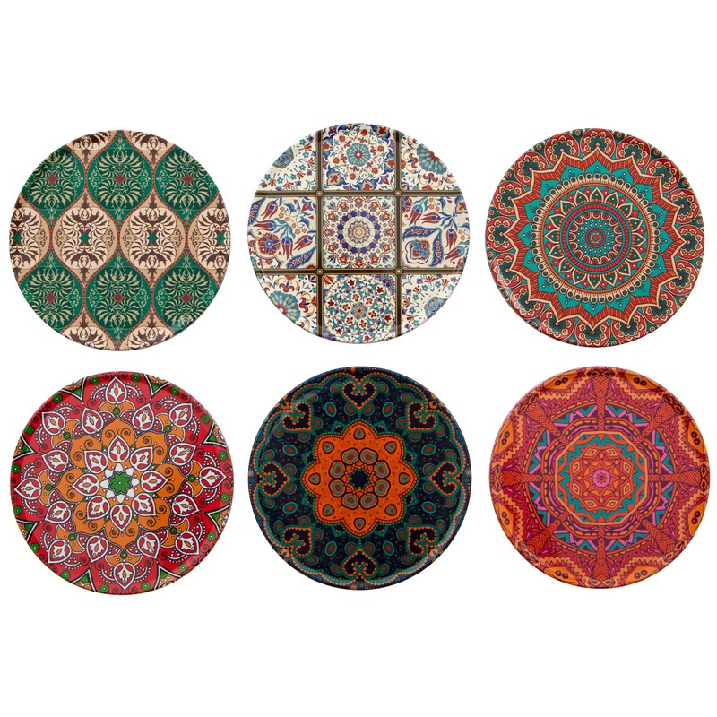 Totally Turkish – Patterned Drink Coasters Set of 6 –