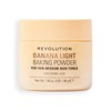 Makeup Revolution Loose Baking Powder, Banana Deep - Verheldert voor