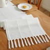 CQQNIU 1 Piece Tassel Tablecloth, Table Decoration, Home Decoration, Rectangular