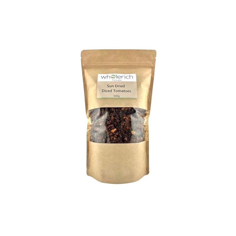 Sun Dried Tomatoes (Diced, Chopped) 500g - Wholerich Foods