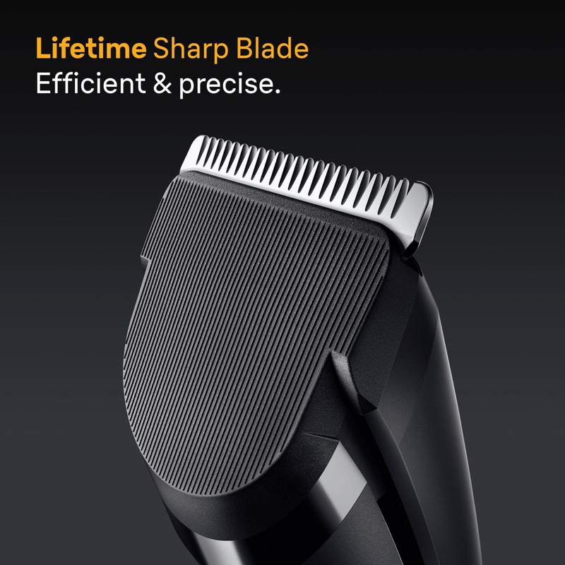 Braun Hair Clipper Series 5, +3 Styling Tools, Lifetime Sharp