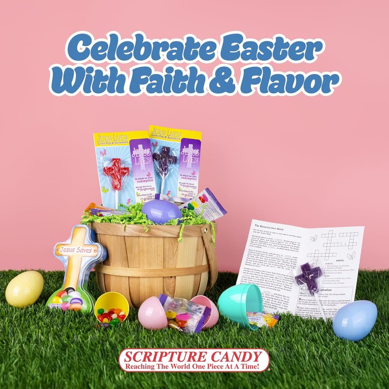 Scripture Candy, The Jelly Bean Prayer Spring Themed Bag, 17