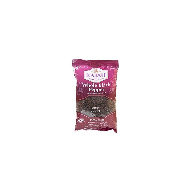 Rajah Pepper Black Whole Pkt - 400G