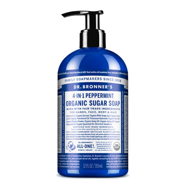 Dr Bronners - 4 in 1 Organic Sugar Soap -