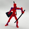 QAONIE (Assembly Completed) 3D Printed Figure 5.54-inch Dummy13 with Weapon