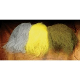 Hareline Dubbing Icelandic Sheep Hair-White
