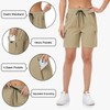 GymBrave Women's Quick Dry Lightweight Cargo Shorts for Outdoor Athletic