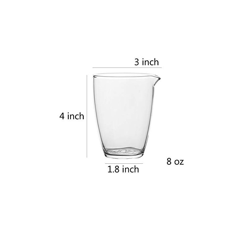 Sizikato Borosilicate Glass Tea Sharing Cup, Kungfu Tea Pitcher. 8