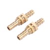 Brass Hose Connection Plug Adapter, Akozon Pack of 2 Hose