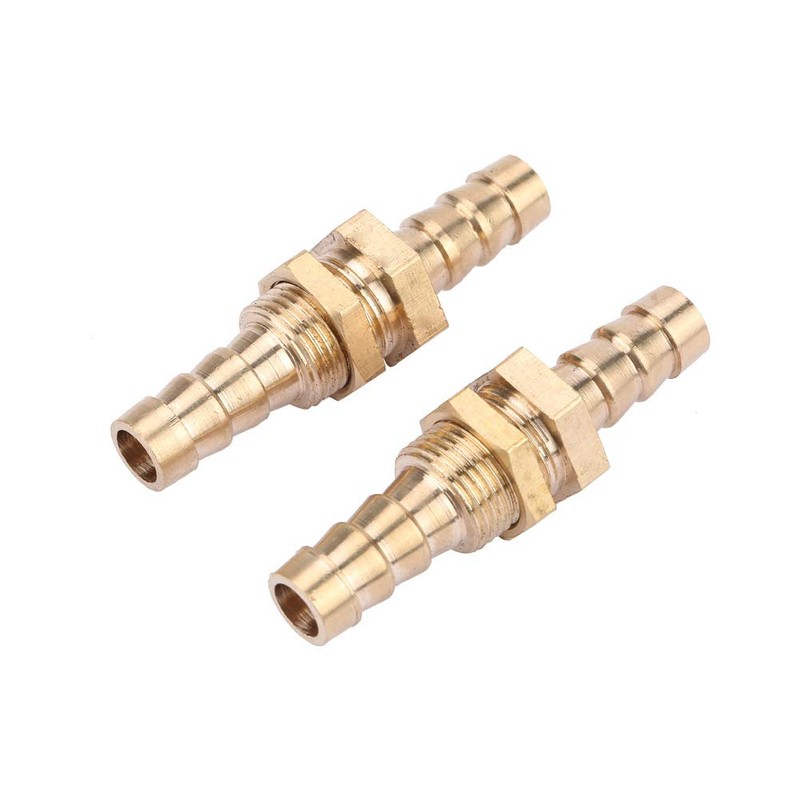 Brass Hose Connection Plug Adapter, Akozon Pack of 2 Hose
