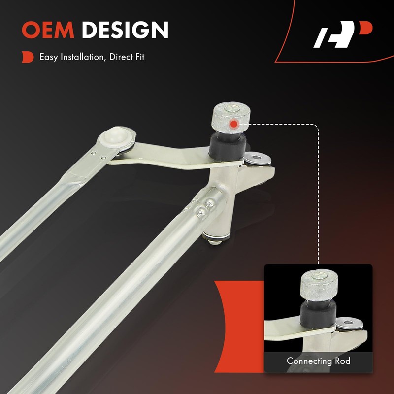 A-Premium Front Windshield Wiper Linkage Compatible with Dodge Ram 1500