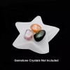 SEL-STRBWL Natural Selenite Crystal Carved Star Shape Charging Energy Bowl
