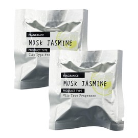 Johns Blend OA-JON-34-6 Car Air Freshener Refill Tablet Set of 2 Air Conditioner Vent Musk Jasmine Clip on Air Freshener