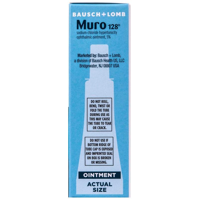 Muro 128 5% Sodium Chloride Hypertonicity Ophthalmic Ointment, from Bausch