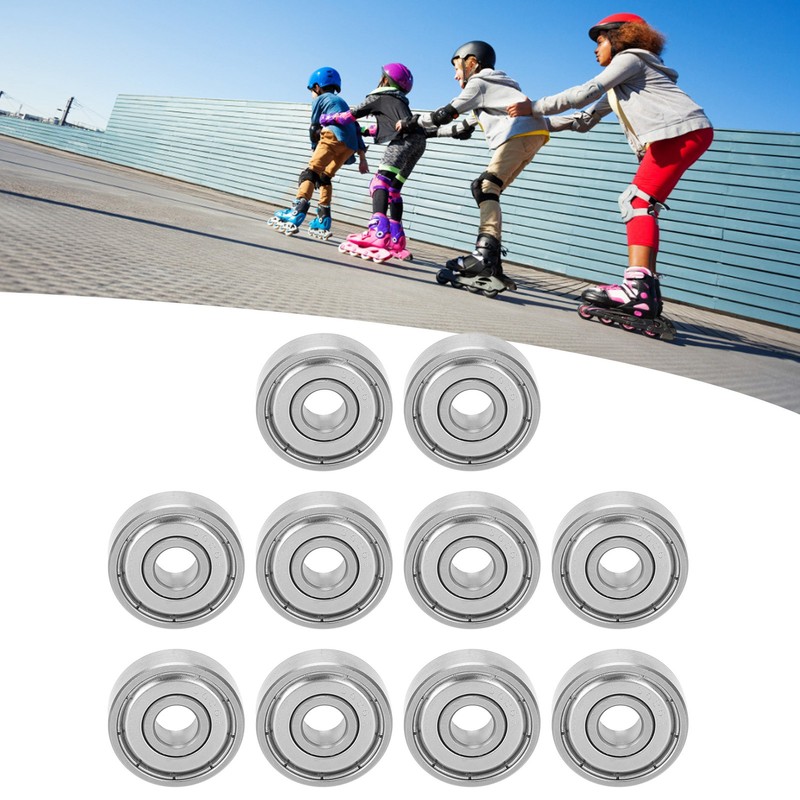 10PCS S626Z 6x19x6MM Stainless Steel Ball Bearings for Roller Skates