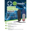 CS MEDIC , Unisex Adult Orthotic Insoles Black - Black