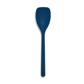 GreenPan Silicone Sauté Spoon, Mixing Stirring Serving, Cooking Kitchen Utensil, Flexible Rubber Nonstick Cookware, Rigid Steel Core, Heat-Resistant, Anti-Slip Handle, BPA-Free, Dishwasher Safe, Blue